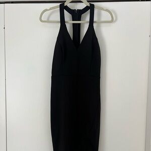 Lulu's Sleek Black Dress